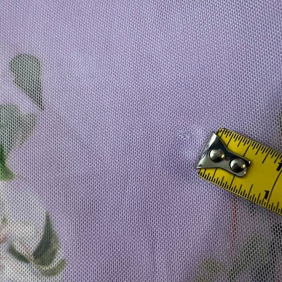 ALA von Auersperg Floral Dress Sheer Dress with  Under Dress Size XS - Picture 3 of 10